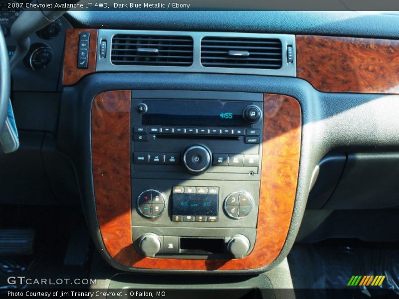 Dark Blue Metallic / Ebony 2007 Chevrolet Avalanche LT 4WD