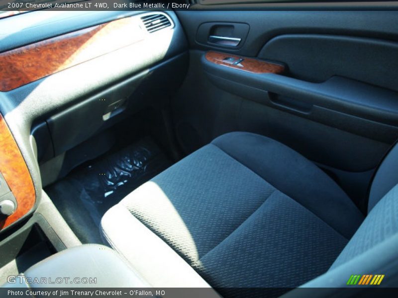 Dark Blue Metallic / Ebony 2007 Chevrolet Avalanche LT 4WD