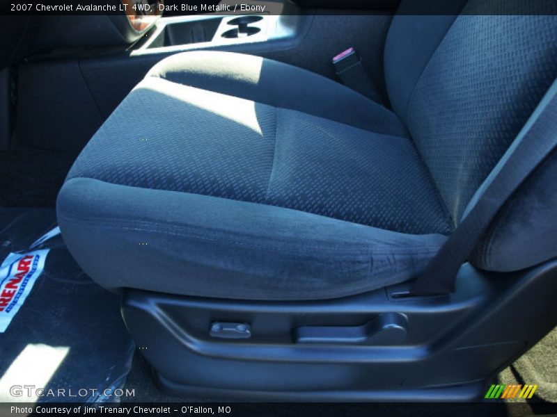 Dark Blue Metallic / Ebony 2007 Chevrolet Avalanche LT 4WD