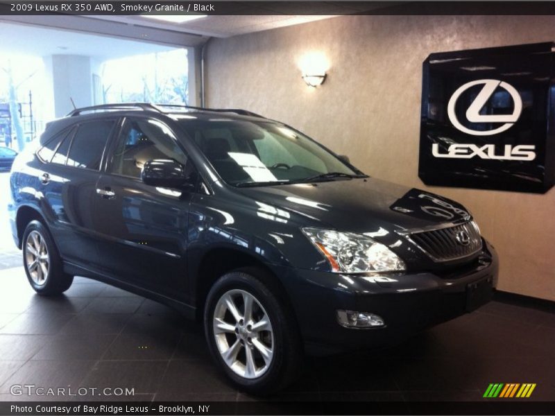 Smokey Granite / Black 2009 Lexus RX 350 AWD