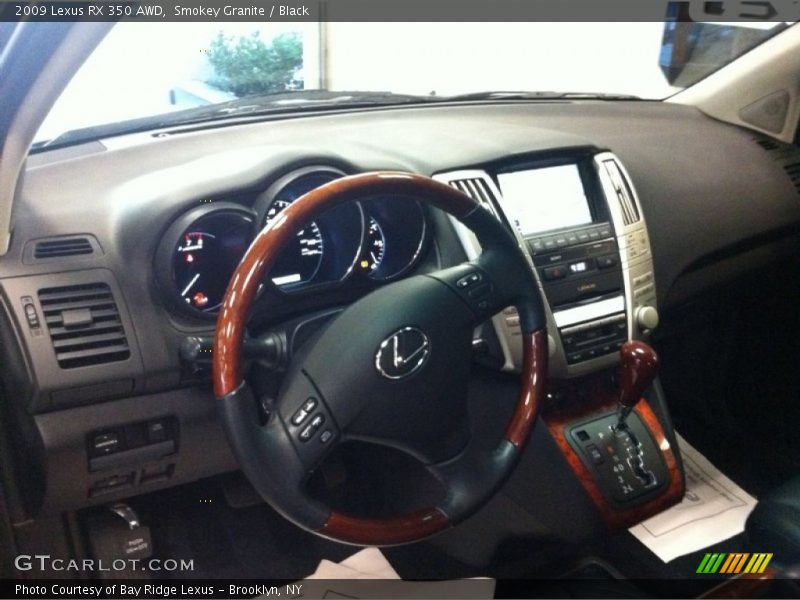 Smokey Granite / Black 2009 Lexus RX 350 AWD