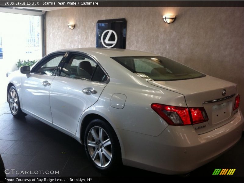 Starfire Pearl White / Cashmere 2009 Lexus ES 350