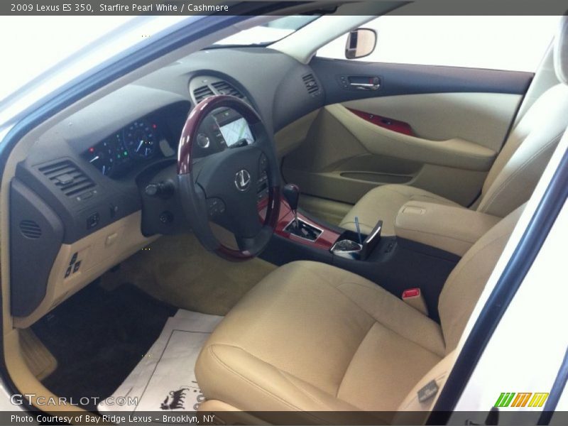 Starfire Pearl White / Cashmere 2009 Lexus ES 350