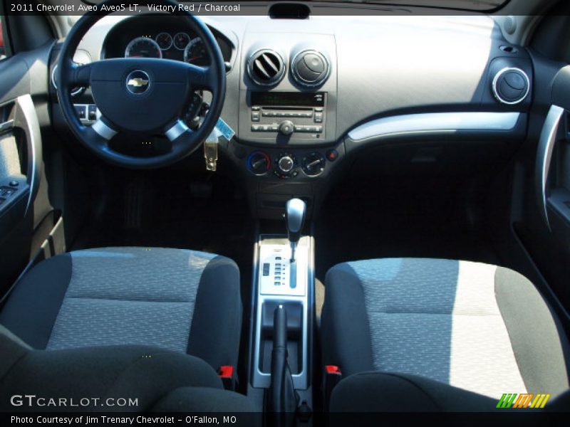 Victory Red / Charcoal 2011 Chevrolet Aveo Aveo5 LT