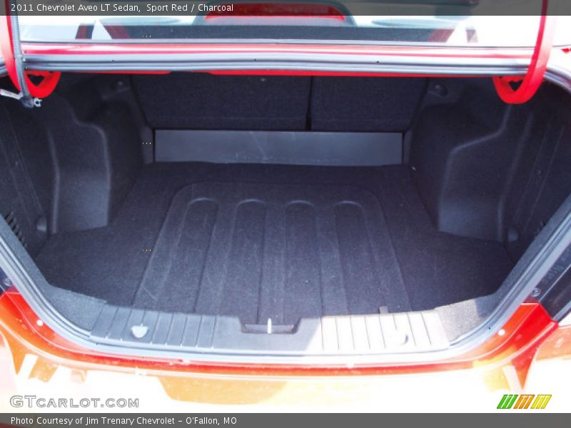 Sport Red / Charcoal 2011 Chevrolet Aveo LT Sedan