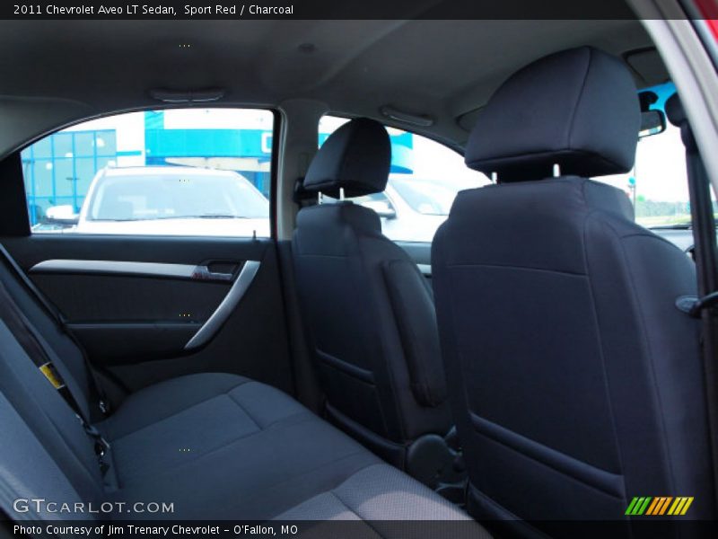 Sport Red / Charcoal 2011 Chevrolet Aveo LT Sedan