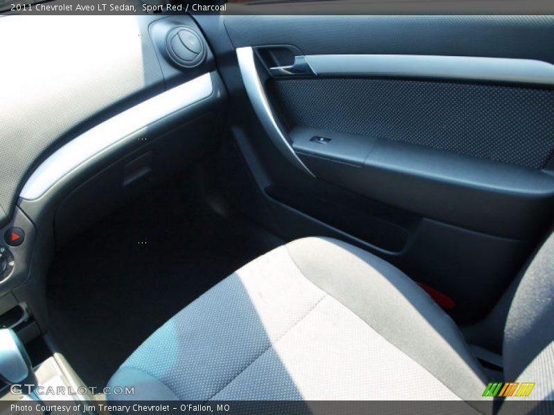Sport Red / Charcoal 2011 Chevrolet Aveo LT Sedan