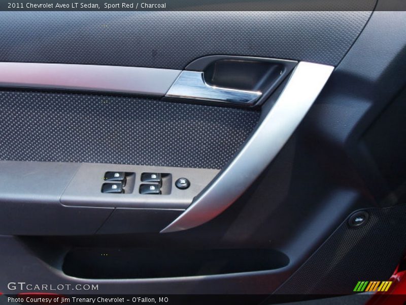 Sport Red / Charcoal 2011 Chevrolet Aveo LT Sedan
