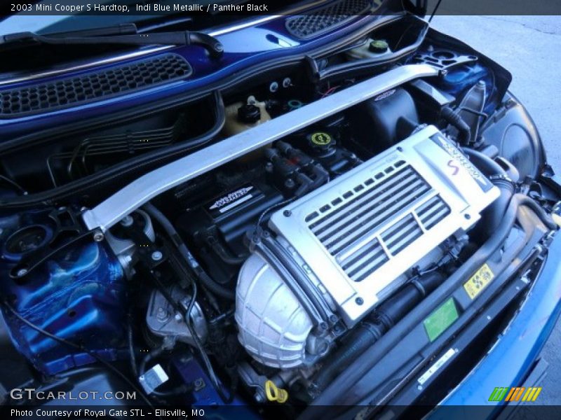 The Works Package boosted engine output to 200 horsepower. - 2003 Mini Cooper S Hardtop