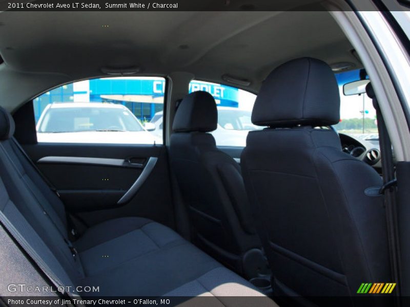 Summit White / Charcoal 2011 Chevrolet Aveo LT Sedan