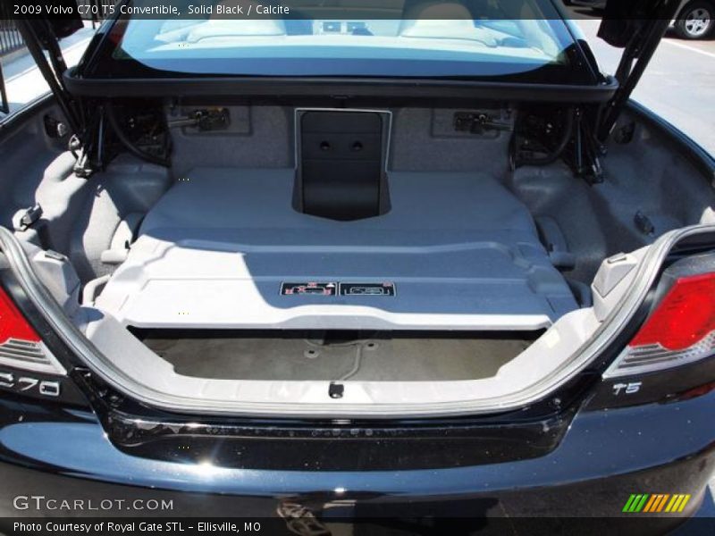 Solid Black / Calcite 2009 Volvo C70 T5 Convertible