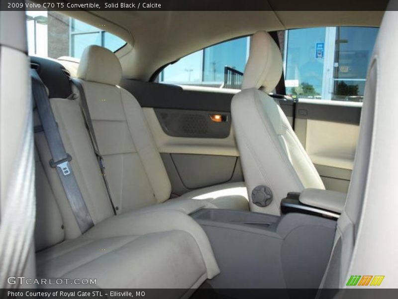 Solid Black / Calcite 2009 Volvo C70 T5 Convertible