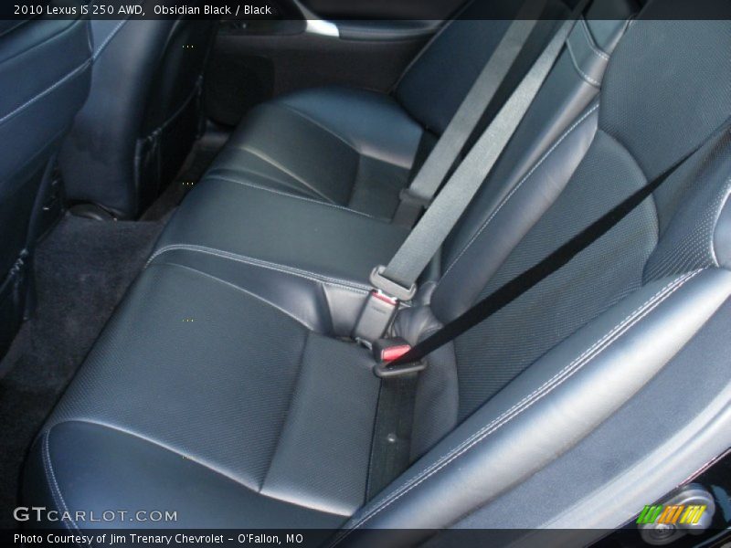Obsidian Black / Black 2010 Lexus IS 250 AWD