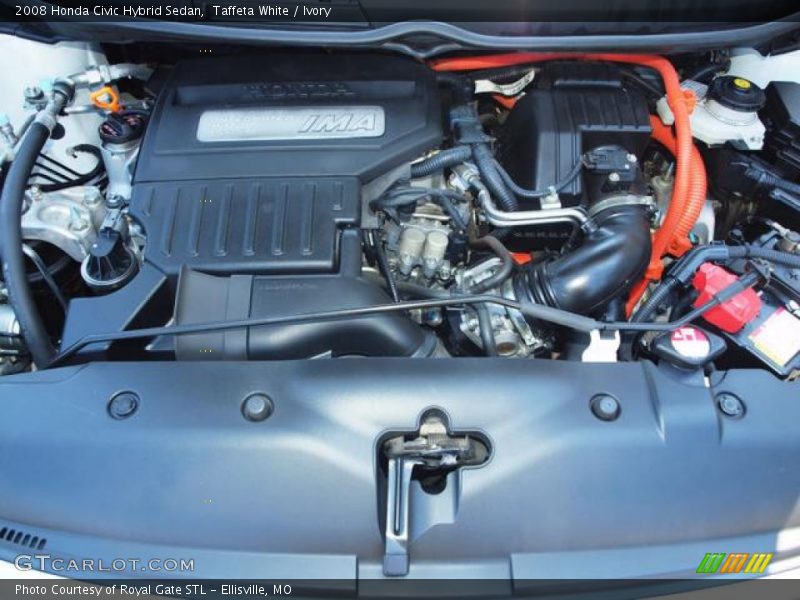 Taffeta White / Ivory 2008 Honda Civic Hybrid Sedan