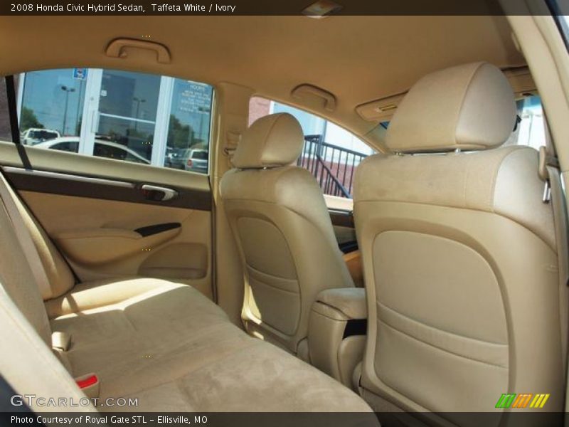 Taffeta White / Ivory 2008 Honda Civic Hybrid Sedan