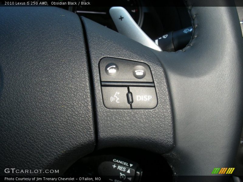 Obsidian Black / Black 2010 Lexus IS 250 AWD