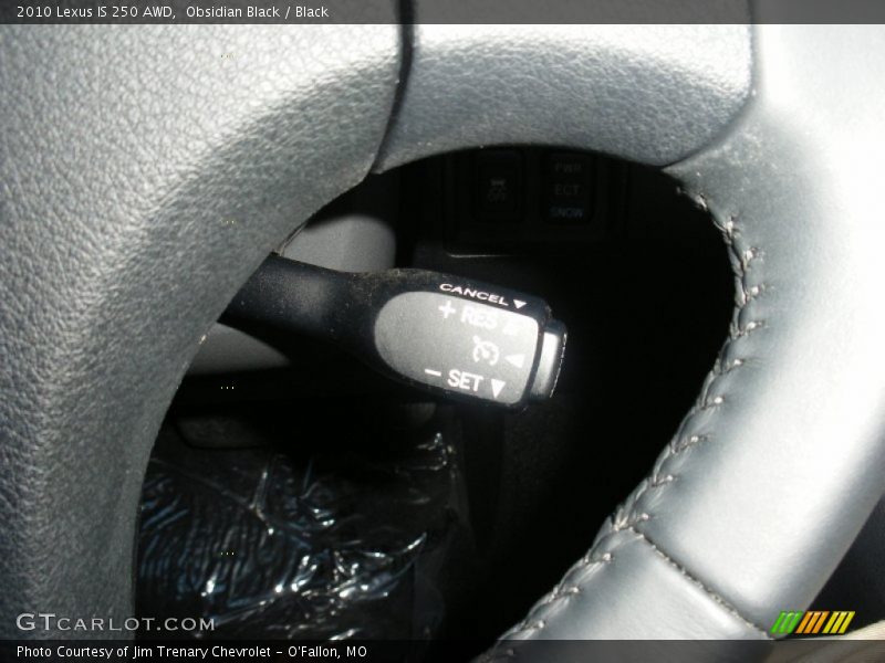 Obsidian Black / Black 2010 Lexus IS 250 AWD