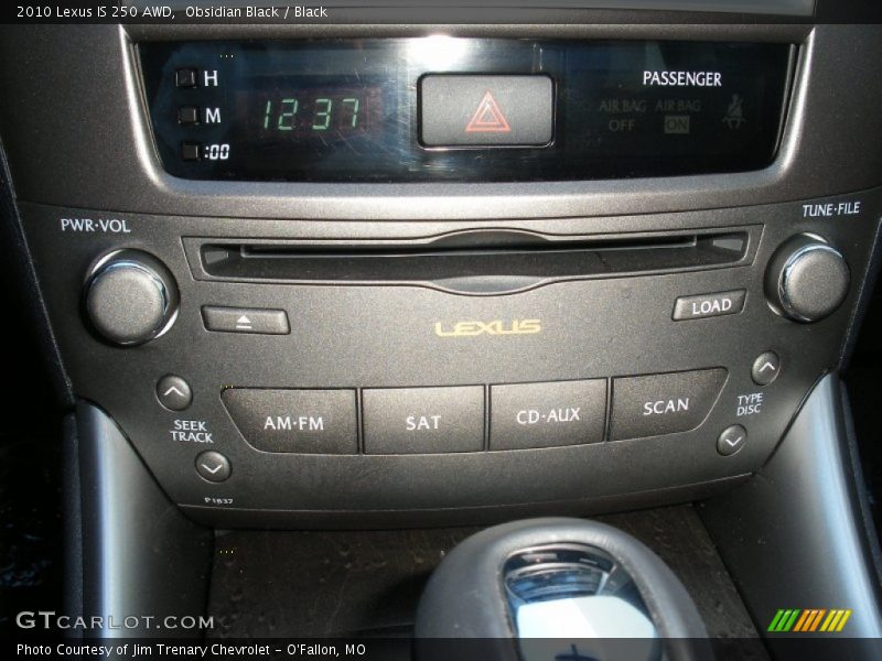 Obsidian Black / Black 2010 Lexus IS 250 AWD