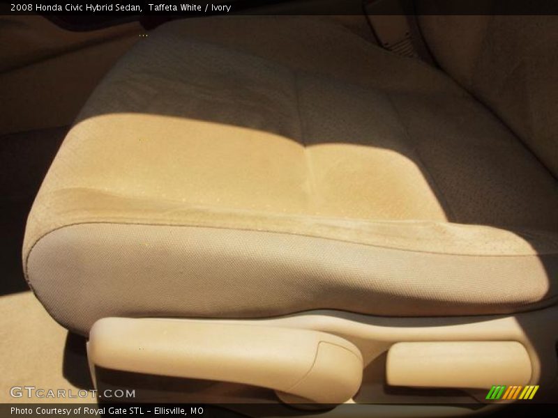 Taffeta White / Ivory 2008 Honda Civic Hybrid Sedan