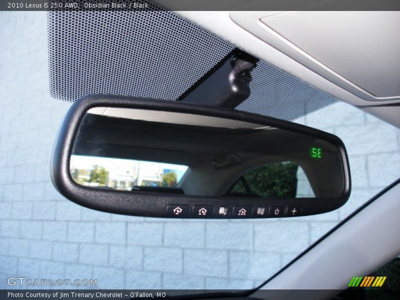 Obsidian Black / Black 2010 Lexus IS 250 AWD