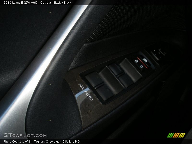 Obsidian Black / Black 2010 Lexus IS 250 AWD