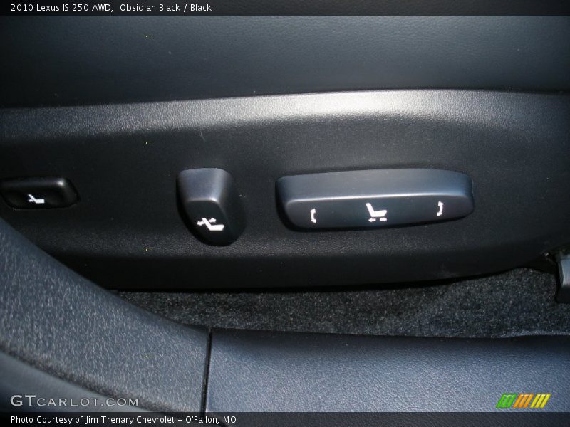 Obsidian Black / Black 2010 Lexus IS 250 AWD