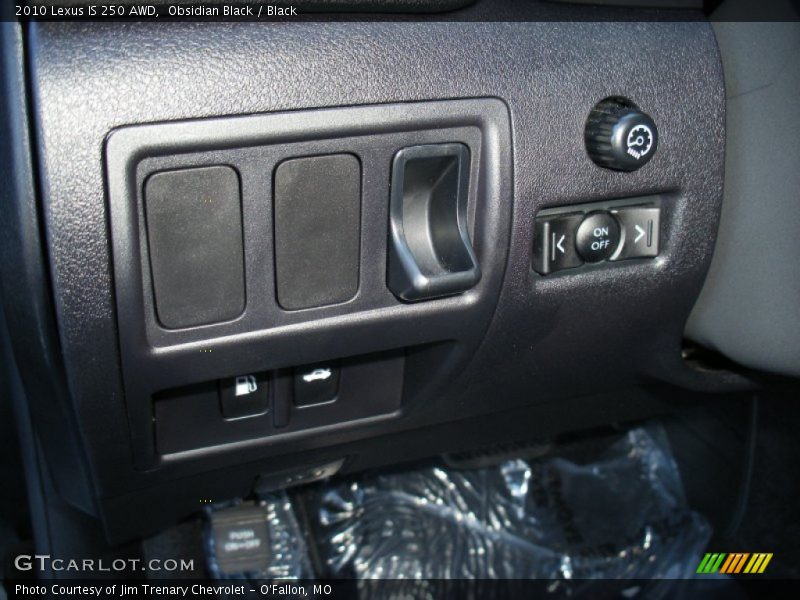 Obsidian Black / Black 2010 Lexus IS 250 AWD