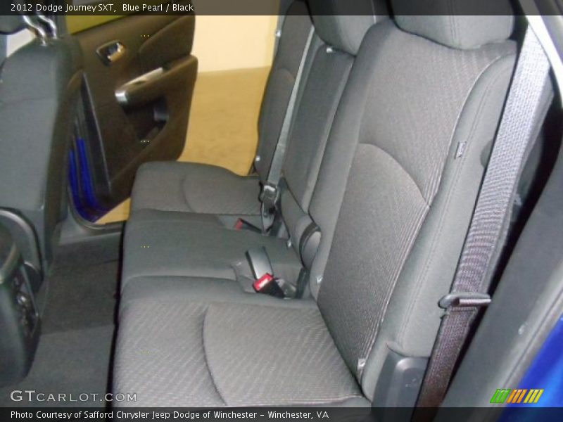 Blue Pearl / Black 2012 Dodge Journey SXT