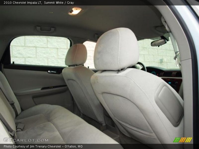 Summit White / Gray 2010 Chevrolet Impala LT