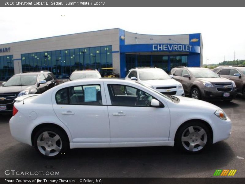 Summit White / Ebony 2010 Chevrolet Cobalt LT Sedan