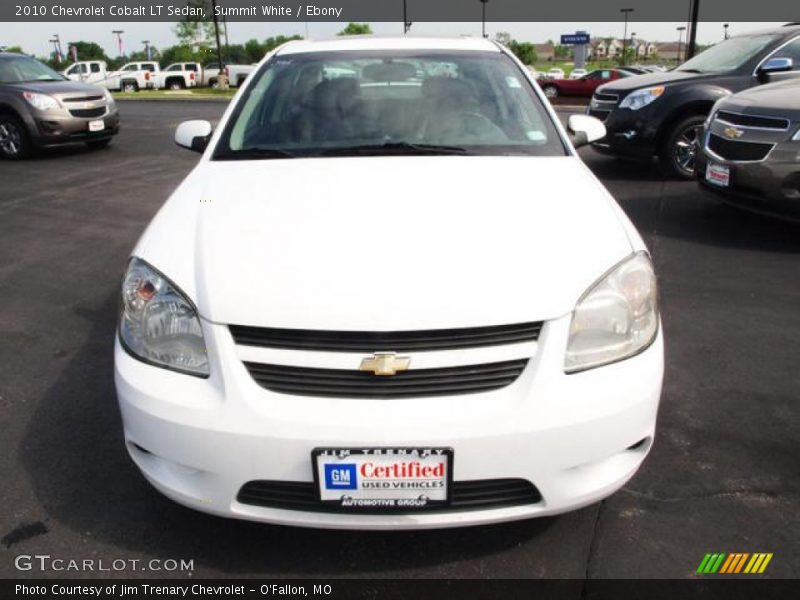 Summit White / Ebony 2010 Chevrolet Cobalt LT Sedan