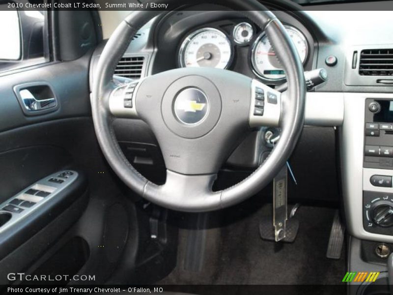 Summit White / Ebony 2010 Chevrolet Cobalt LT Sedan
