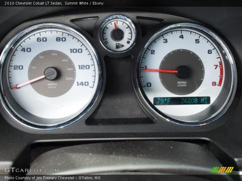 Summit White / Ebony 2010 Chevrolet Cobalt LT Sedan