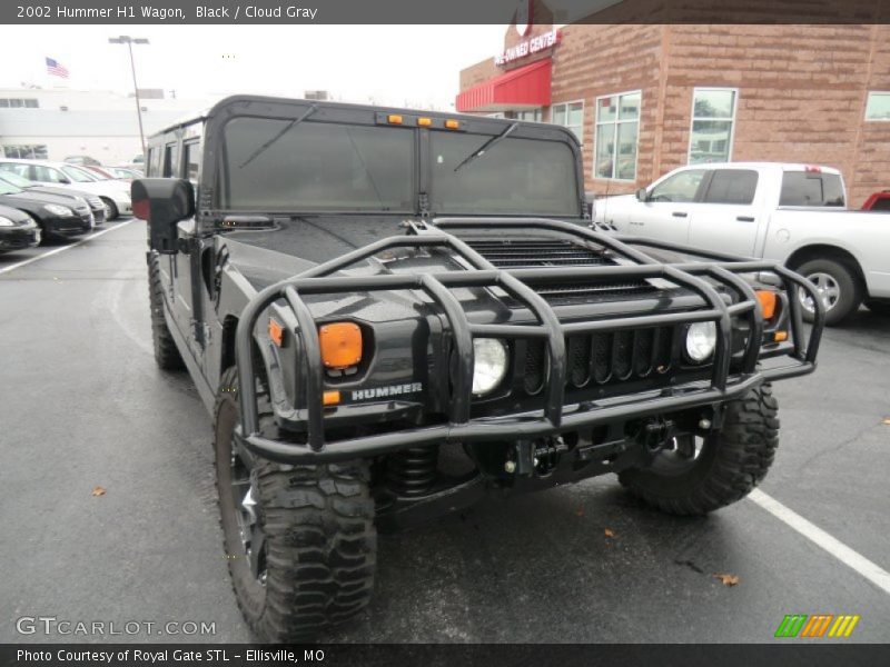 Black / Cloud Gray 2002 Hummer H1 Wagon