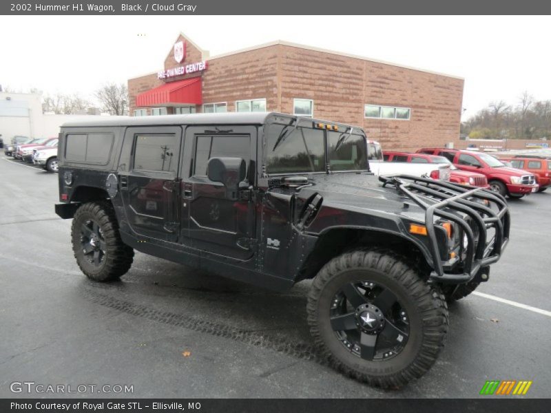 Black / Cloud Gray 2002 Hummer H1 Wagon