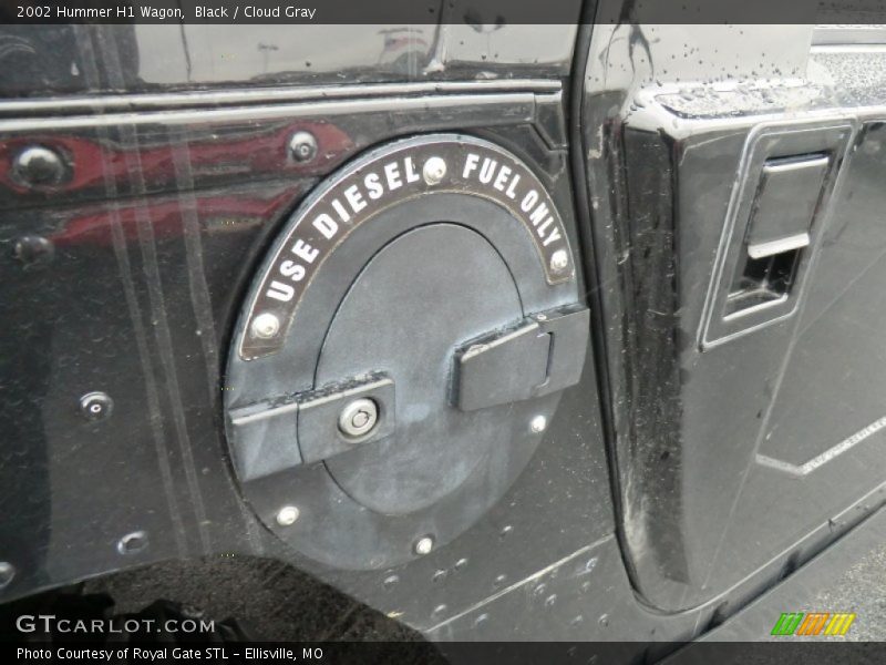 Black / Cloud Gray 2002 Hummer H1 Wagon