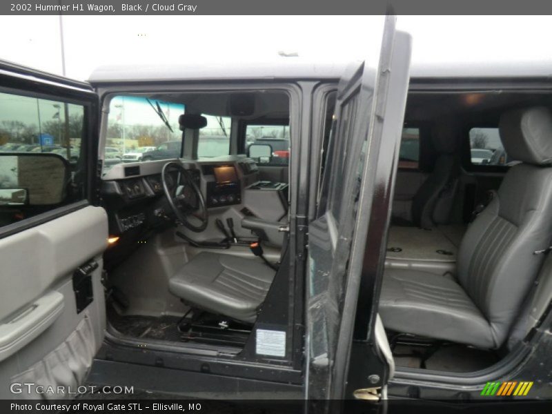  2002 H1 Wagon Cloud Gray Interior