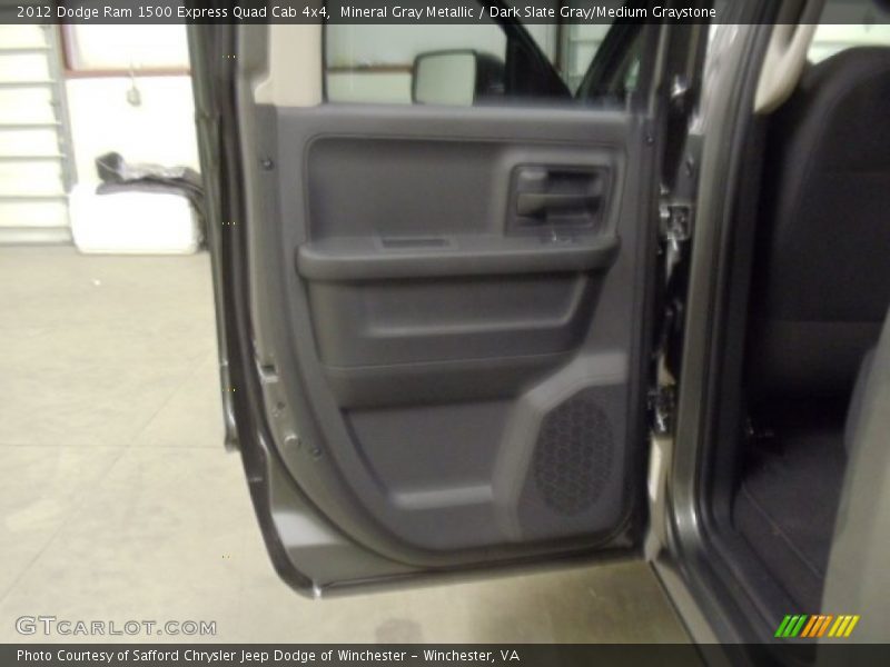 Mineral Gray Metallic / Dark Slate Gray/Medium Graystone 2012 Dodge Ram 1500 Express Quad Cab 4x4