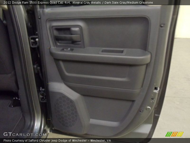 Mineral Gray Metallic / Dark Slate Gray/Medium Graystone 2012 Dodge Ram 1500 Express Quad Cab 4x4