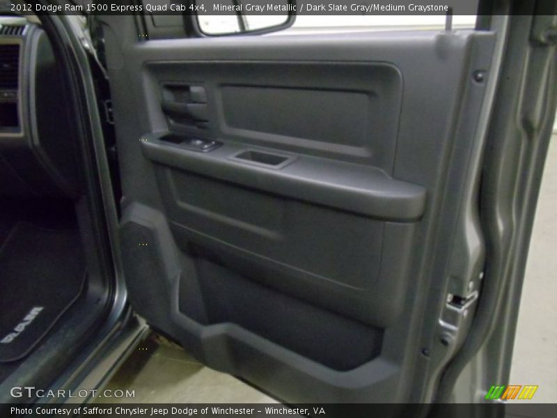 Mineral Gray Metallic / Dark Slate Gray/Medium Graystone 2012 Dodge Ram 1500 Express Quad Cab 4x4
