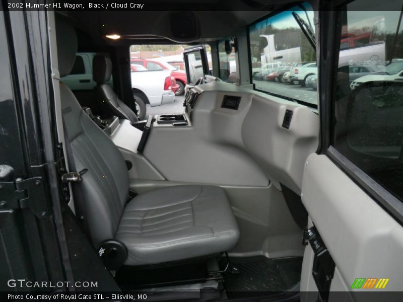 Black / Cloud Gray 2002 Hummer H1 Wagon