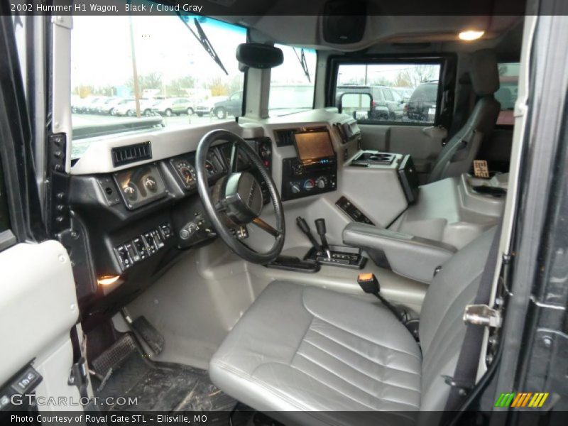 Black / Cloud Gray 2002 Hummer H1 Wagon