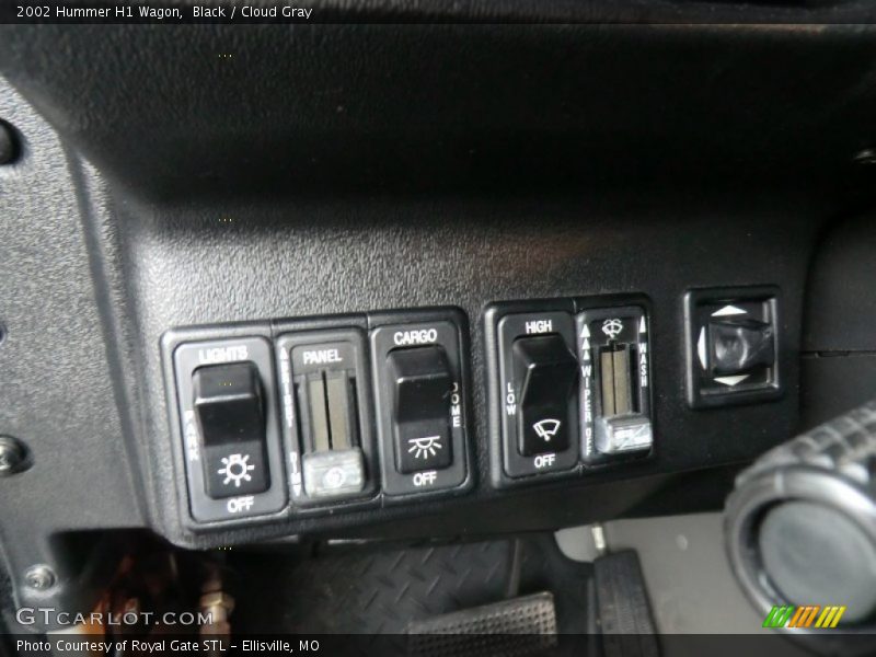 Black / Cloud Gray 2002 Hummer H1 Wagon