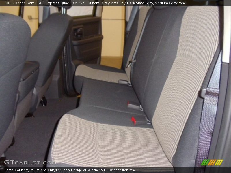 Mineral Gray Metallic / Dark Slate Gray/Medium Graystone 2012 Dodge Ram 1500 Express Quad Cab 4x4