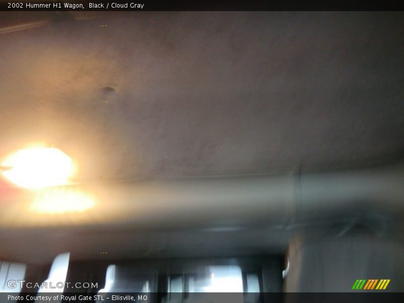 Black / Cloud Gray 2002 Hummer H1 Wagon