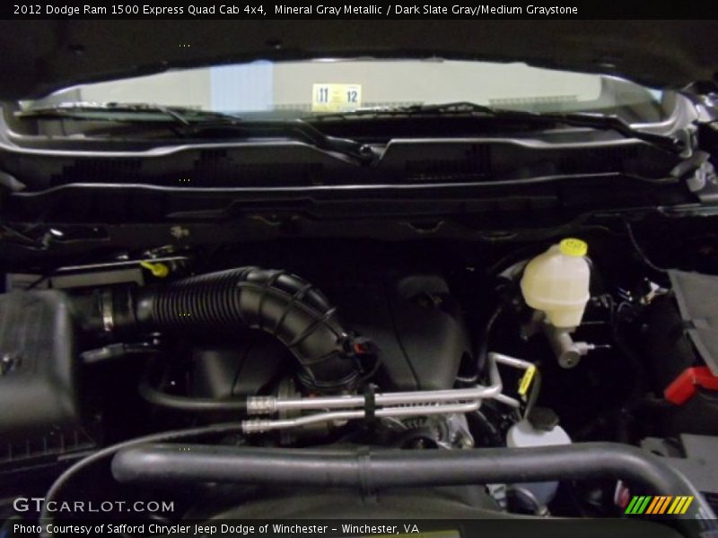 Mineral Gray Metallic / Dark Slate Gray/Medium Graystone 2012 Dodge Ram 1500 Express Quad Cab 4x4