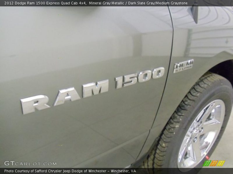 Ram 1500 Badge - 2012 Dodge Ram 1500 Express Quad Cab 4x4