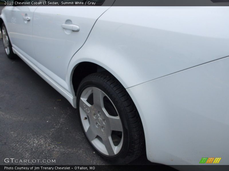 Summit White / Gray 2010 Chevrolet Cobalt LT Sedan