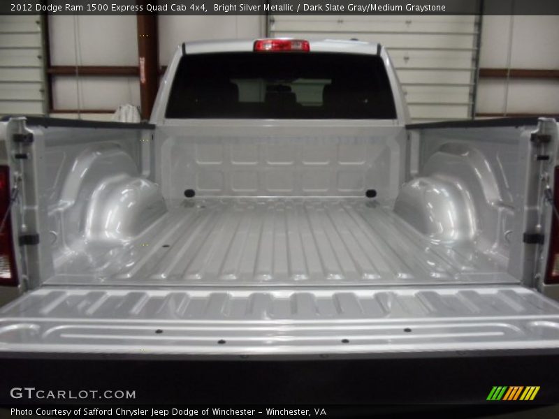 Bright Silver Metallic / Dark Slate Gray/Medium Graystone 2012 Dodge Ram 1500 Express Quad Cab 4x4