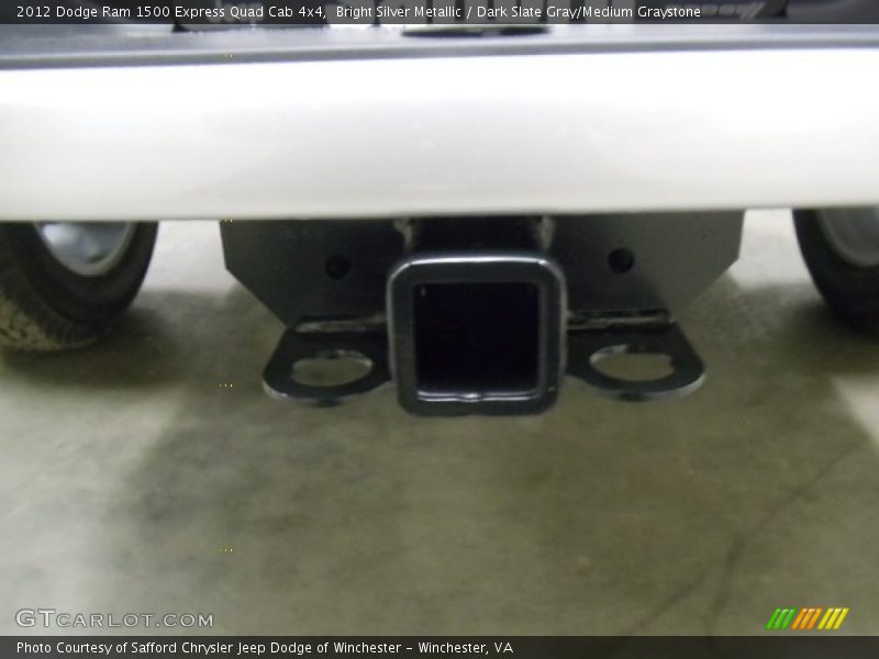 Bright Silver Metallic / Dark Slate Gray/Medium Graystone 2012 Dodge Ram 1500 Express Quad Cab 4x4